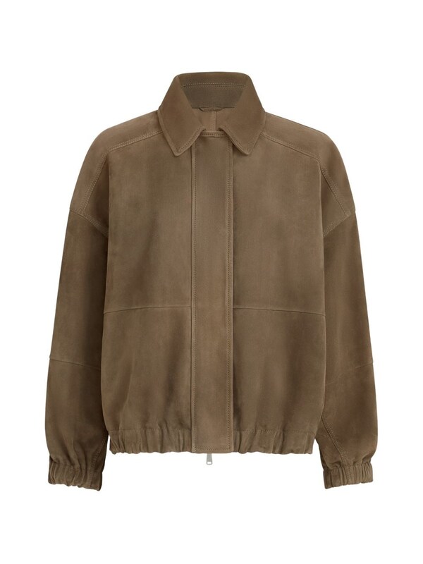  Brunello Cucinelli Brunello Cucinelli Leather Jacket 