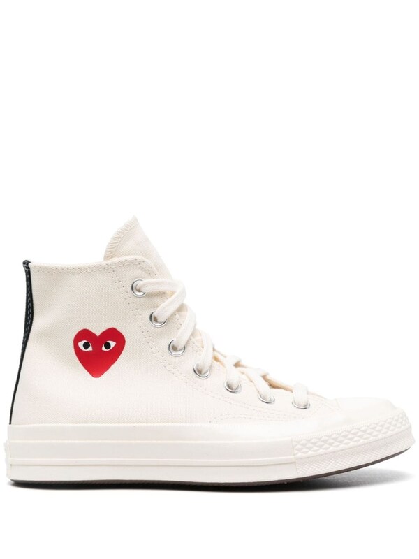  Comme Des Garçons Play Comme Des Garçons Play Chuck Taylor Red Heart Sneakers 
