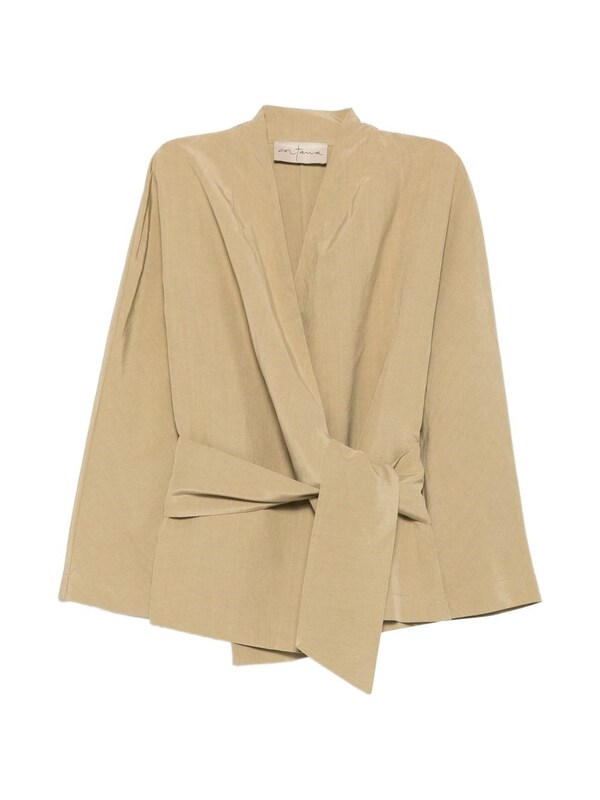  Cortana Cortana Simona Linen And Silk Jacket 
