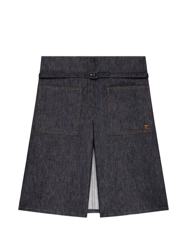  Courrèges Courrèges Denim Shorts 