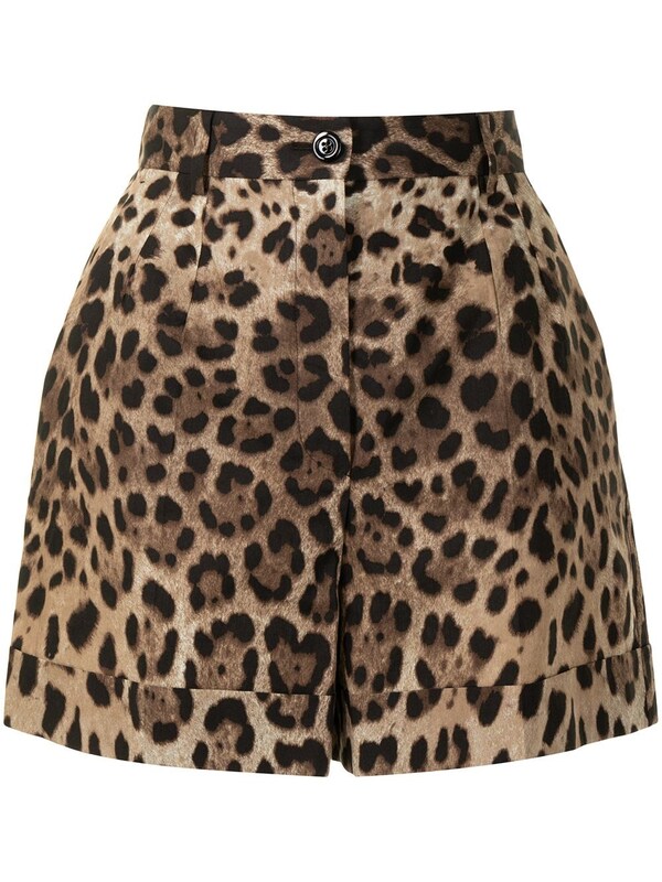  Dolce & Gabbana Dolce & Gabbana Printed Cotton Shorts 