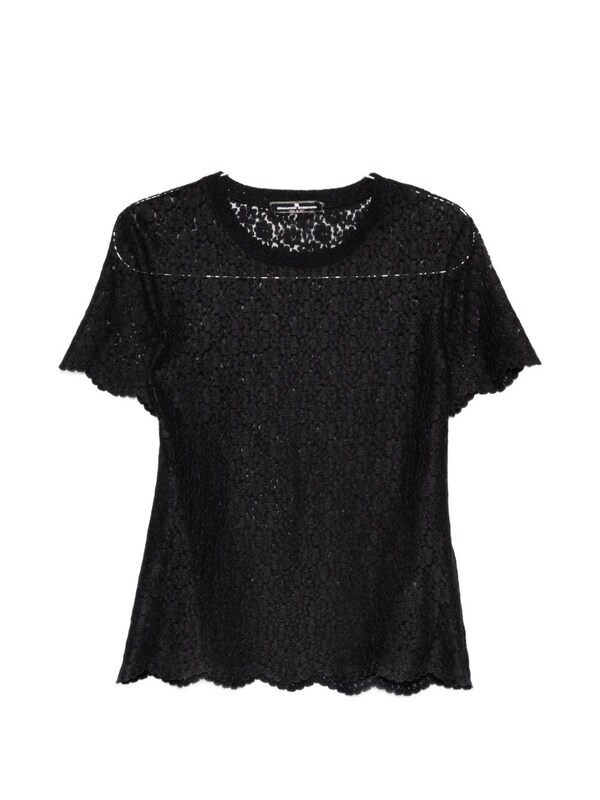 Ermanno Scervino Ermanno Scervino Embroidered T-shirt 