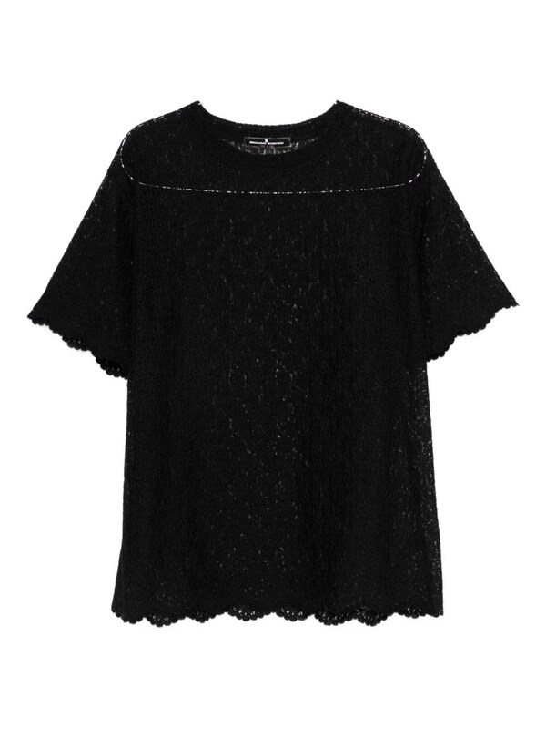  Ermanno Scervino Ermanno Scervino Embroidered T-shirt 