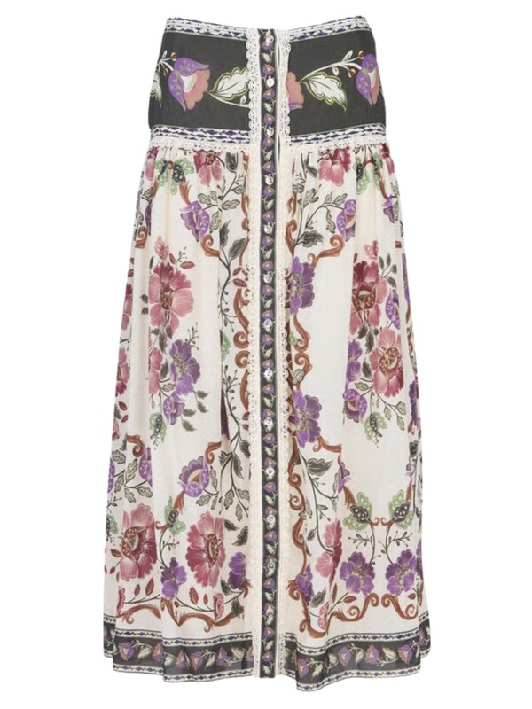  Farm Rio Farm Rio Rococo Midi Skirt 
