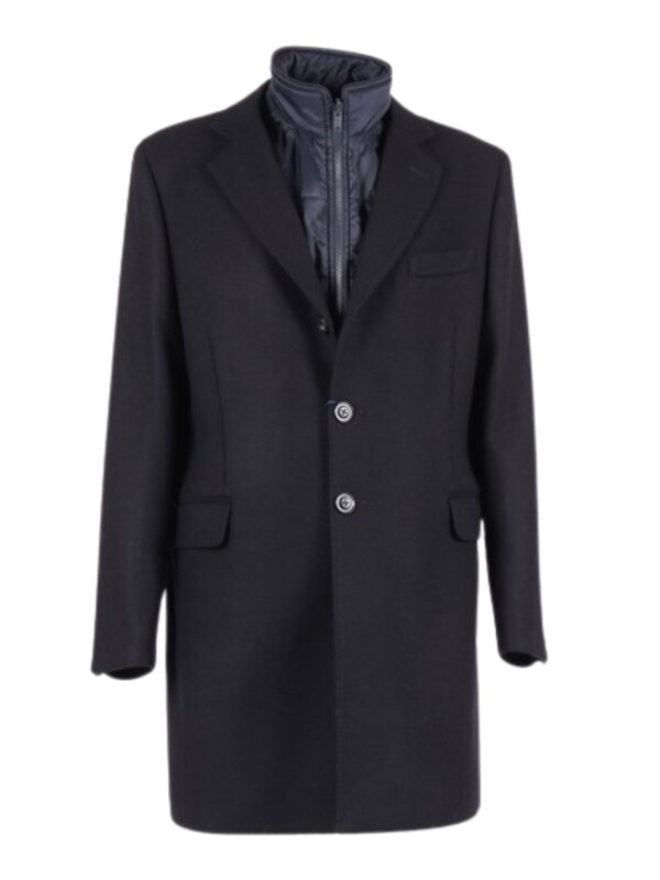  Fay Fay Bottoned Wool Coat 