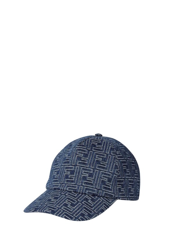  Fendi Fendi Denim Baseball Cap 
