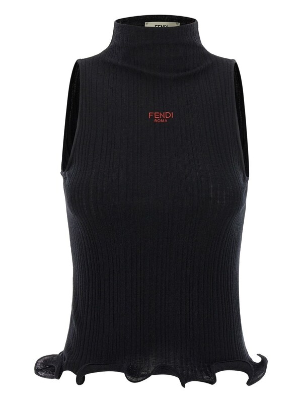  Fendi Fendi Wool Turtle-neck Top 