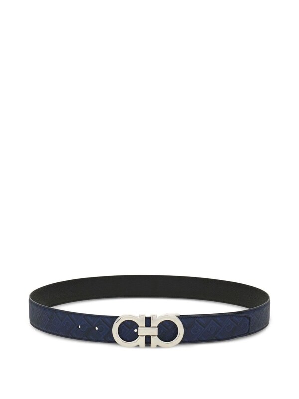  Ferragamo Ferragamo Gancini Leather Belt 