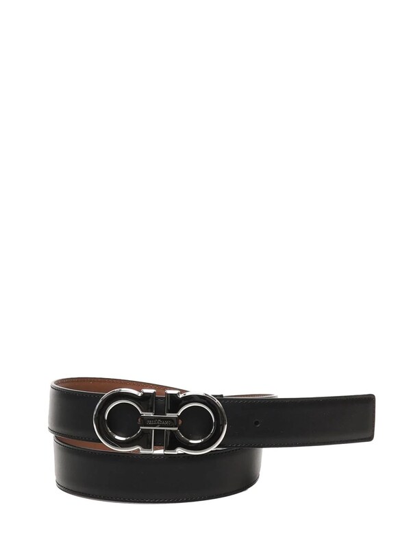  Ferragamo Ferragamo Reversible Gancini Belt 