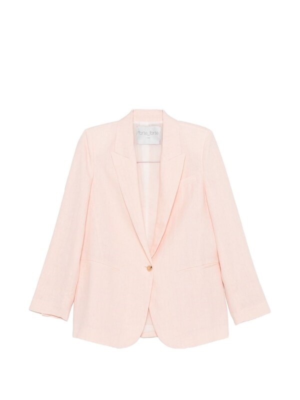  Forte Forte Forte Forte Linen Single-breasted Jacket 