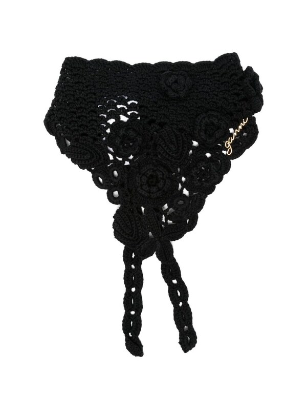  Ganni Ganni Crochet Headband 