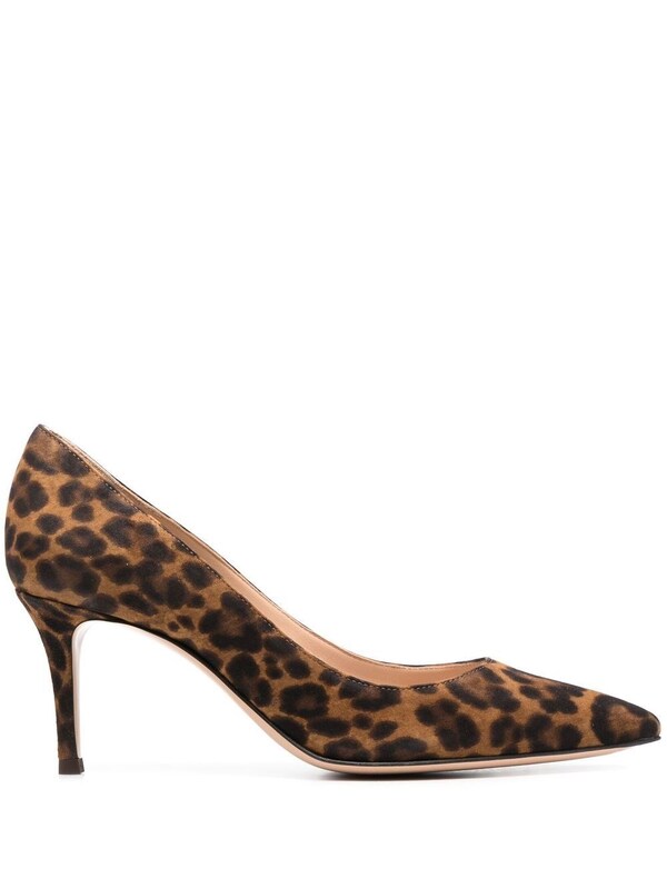  Gianvito Rossi Gianvito Rossi Gianvito 70 Suede Leather Pumps 