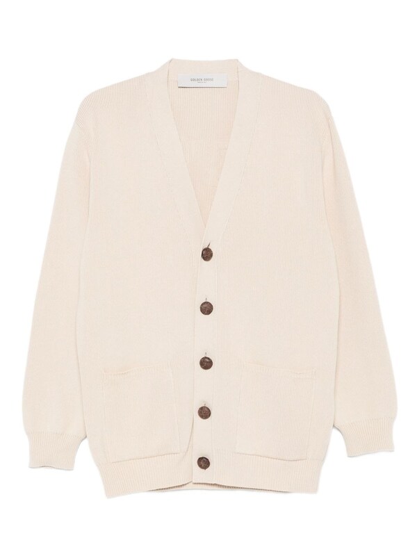  Golden Goose Golden Goose Cotton V-necked Cardigan 