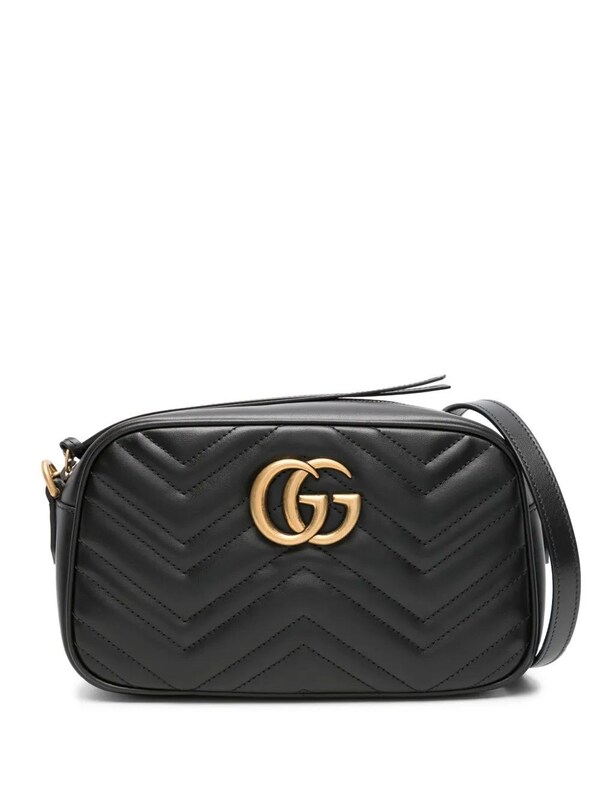  Gucci Gucci Gg Marmont Small Leather Crossbody Bag 