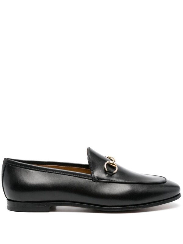  Gucci Gucci Jordaan Leather Loafers 