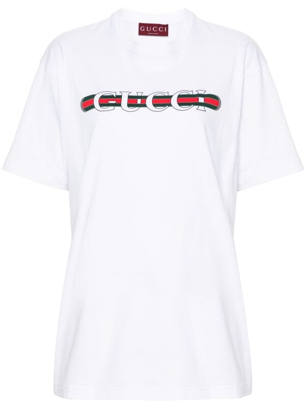  Gucci Gucci Logo Cotton T-shirt 