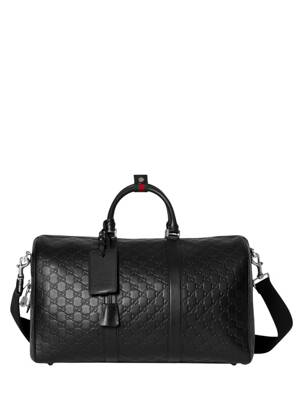  Gucci Gucci Medium Gg Emblem Duffel Bag 