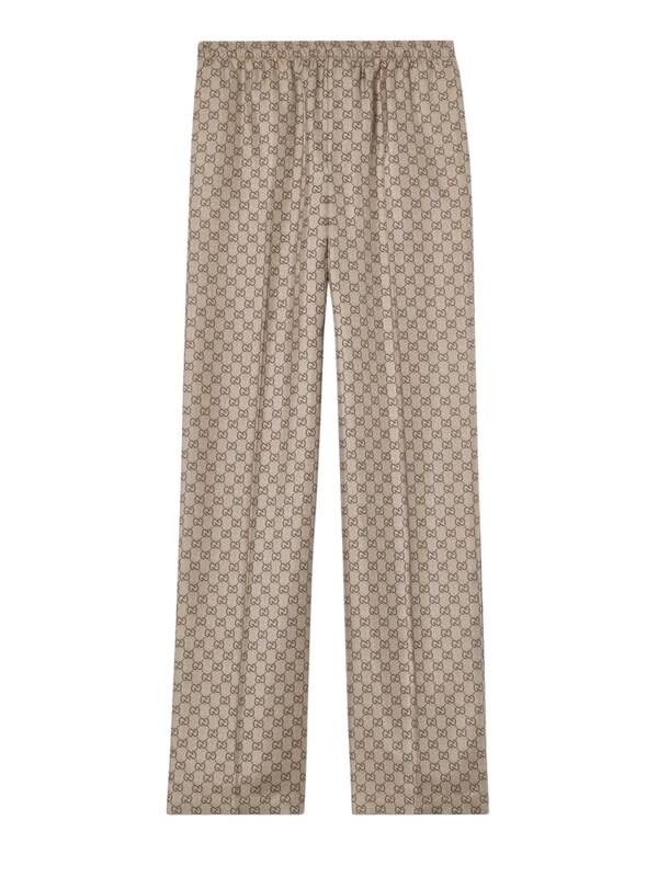  Gucci Gucci Silk Twill Trousers 