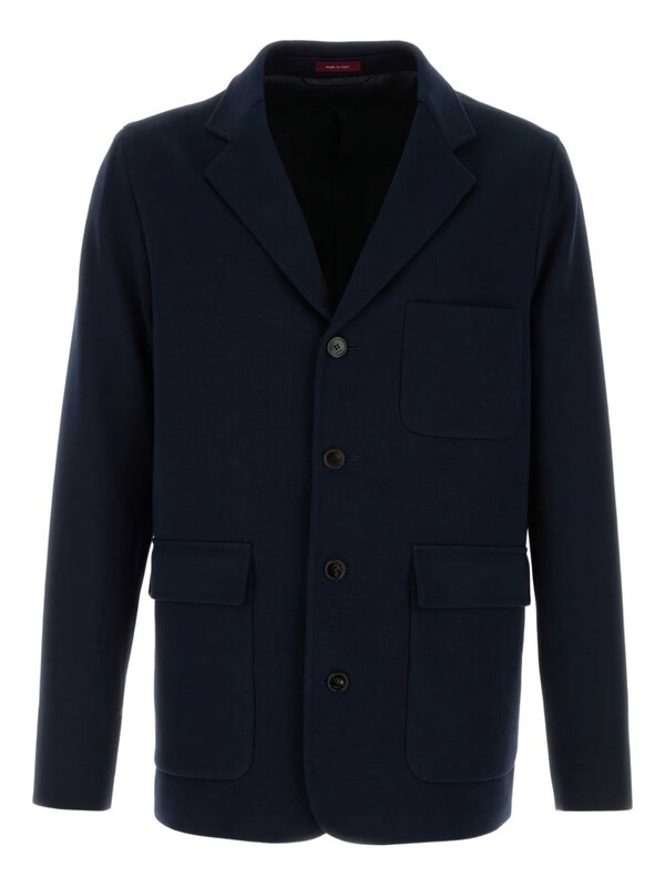  Gucci Gucci Single-breasted Cotton Jersey Jacket 
