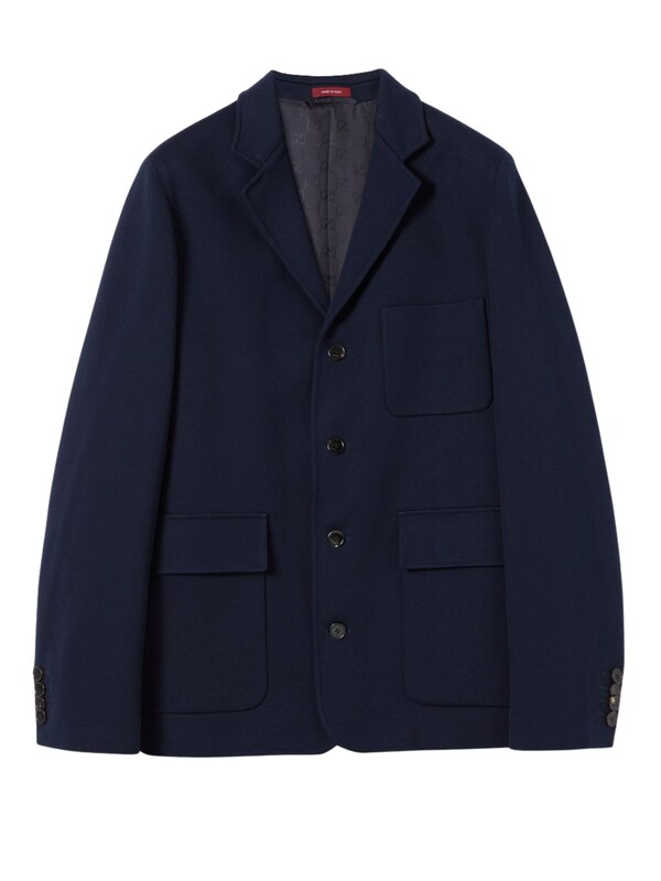  Gucci Gucci Single-breasted Cotton Jersey Jacket 