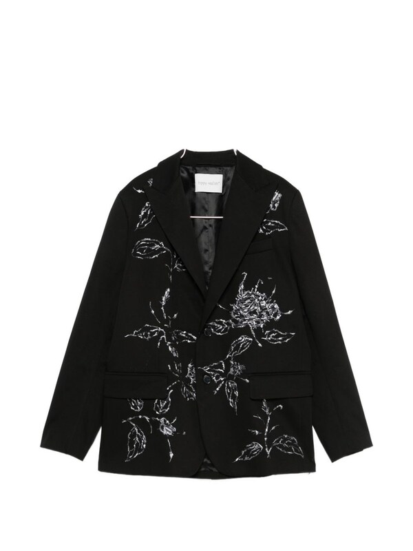  Hippy Realisti Hippy Realisti Cotton Single-breasted Blazer Jacket 