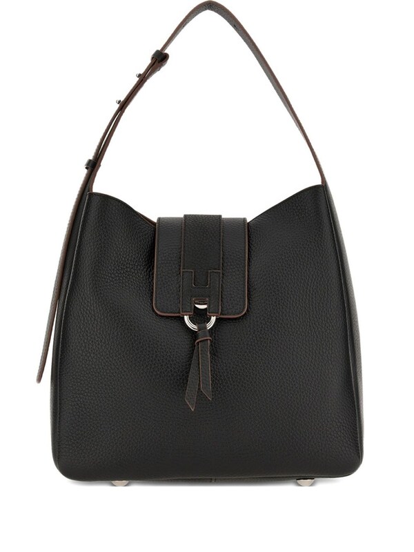 Hogan Hogan Leather Hobo Bag 