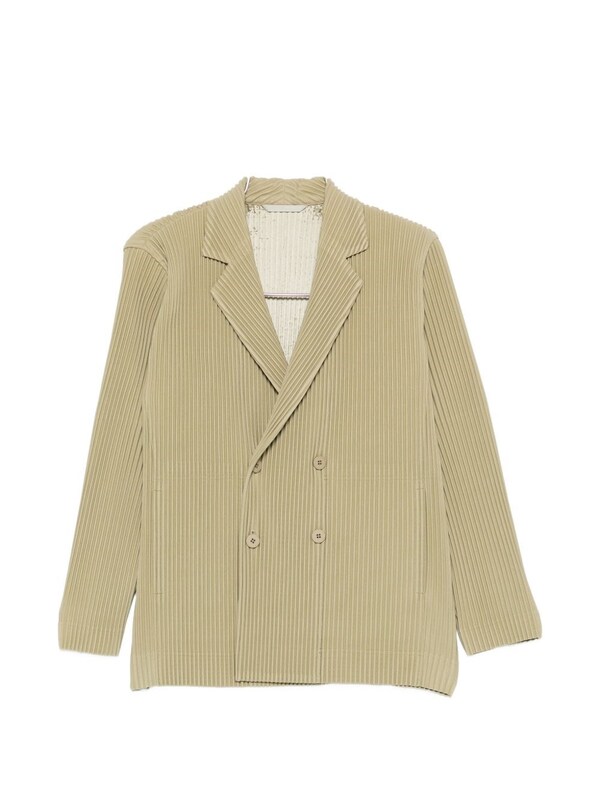  Homme Plisse' Issey Miyake Homme Plisse' Issey Miyake Pleated Single-breasted Jacket 