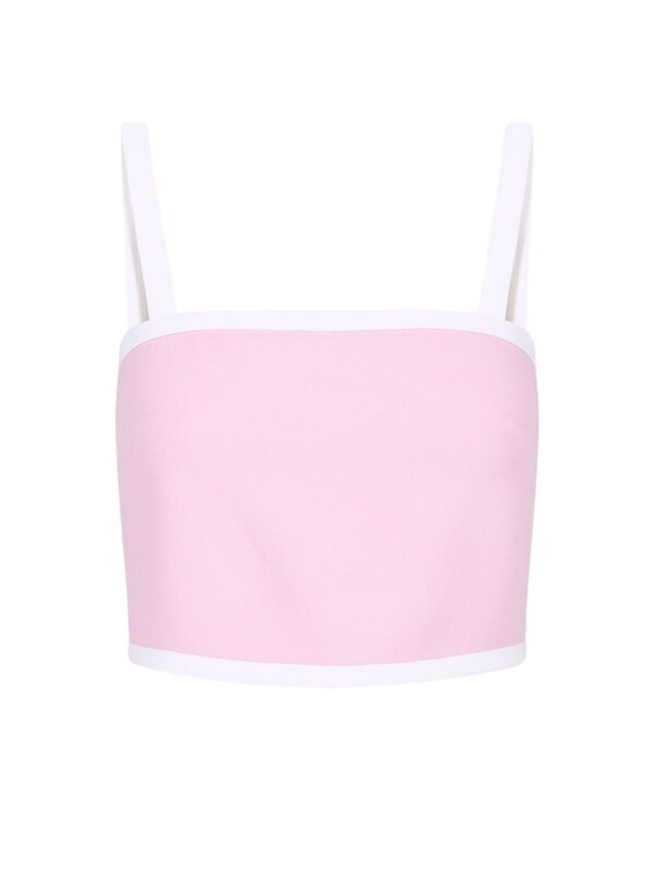  Iceberg Iceberg Cropped Fit Pink Top 