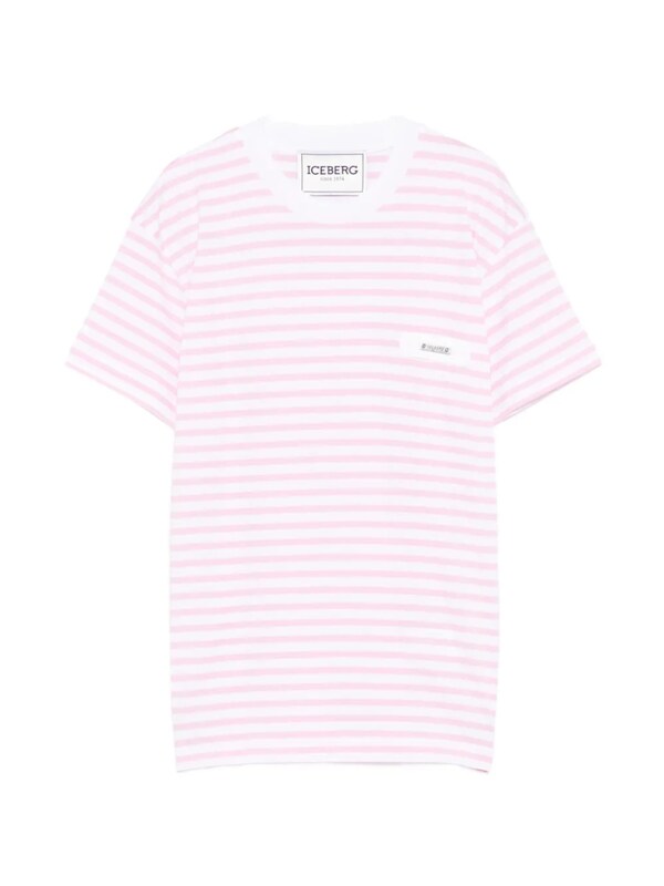  Iceberg Iceberg Striped T-shirt 