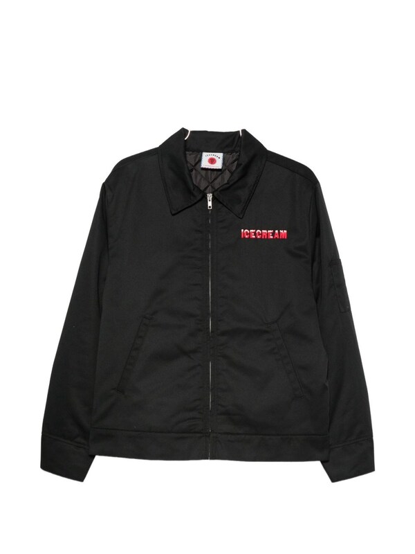  Icecream Icecream Logo Zipped Blouson Jacket 