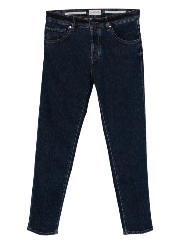  Jacob Cohen Jacob Cohen Slim Fit Cropped Denim Jeans 