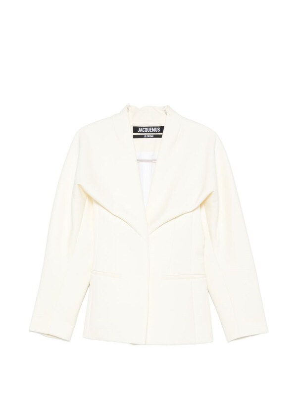  Jacquemus Jacquemus La Veste Chale Wool Blend Jacket 