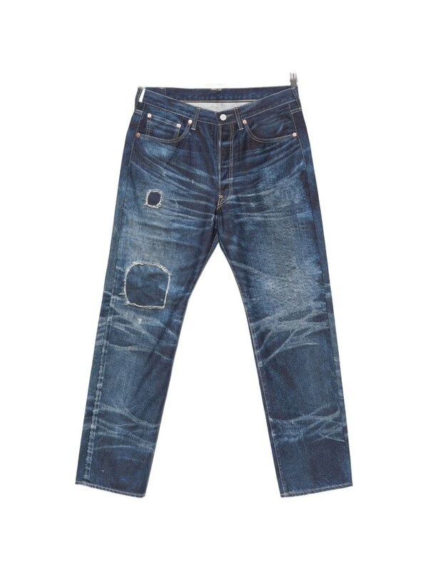  Junya Watanabe Junya Watanabe Cotton And Nylon Trousers 