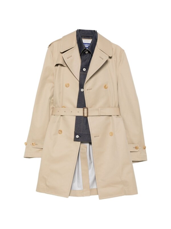  Junya Watanabe Junya Watanabe Cotton Double-breasted Coat 