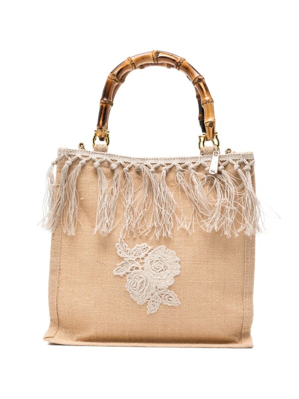 La Milanesa La Milanesa Fleur Medium Handbag 