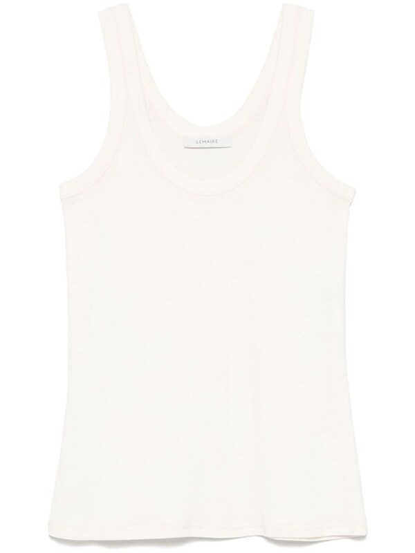  Lemaire Lemaire Ribbed Cotton Tank Top 