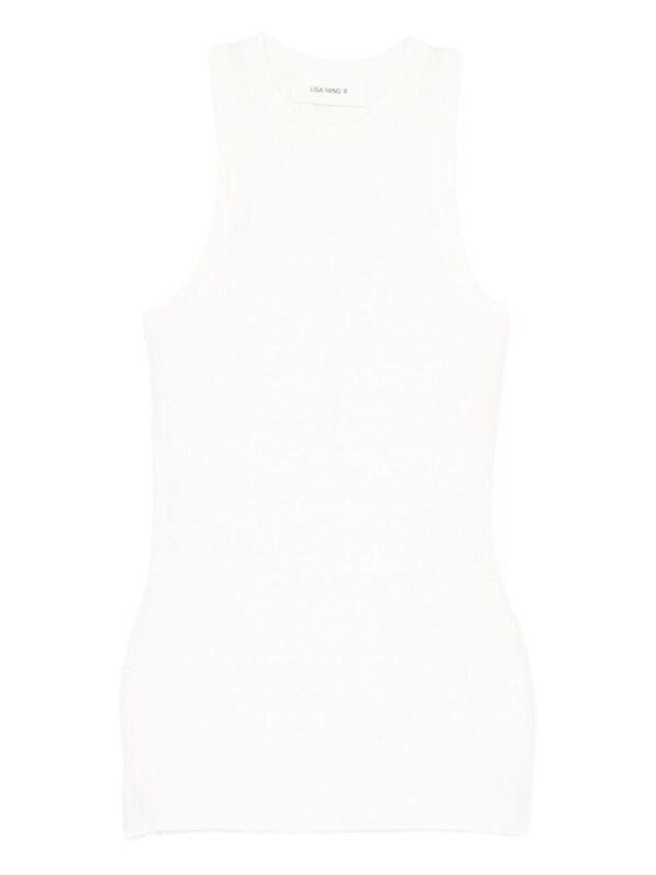  Lisa Yang Lisa Yang Amya Cotton And Cashmere Top 