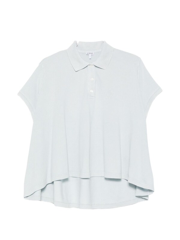  Loewe Loewe Anagram Cotton Polo Shirt 