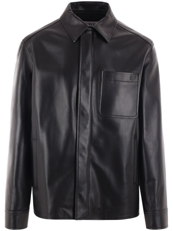  Loewe Loewe Nappa Leather Shirt Jacket 
