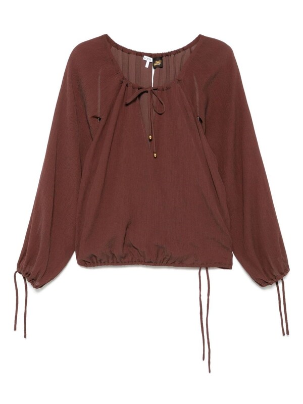  Loewe Paula's Ibiza Loewe Paula's Ibiza Cotton And Silk Blend Blouse 