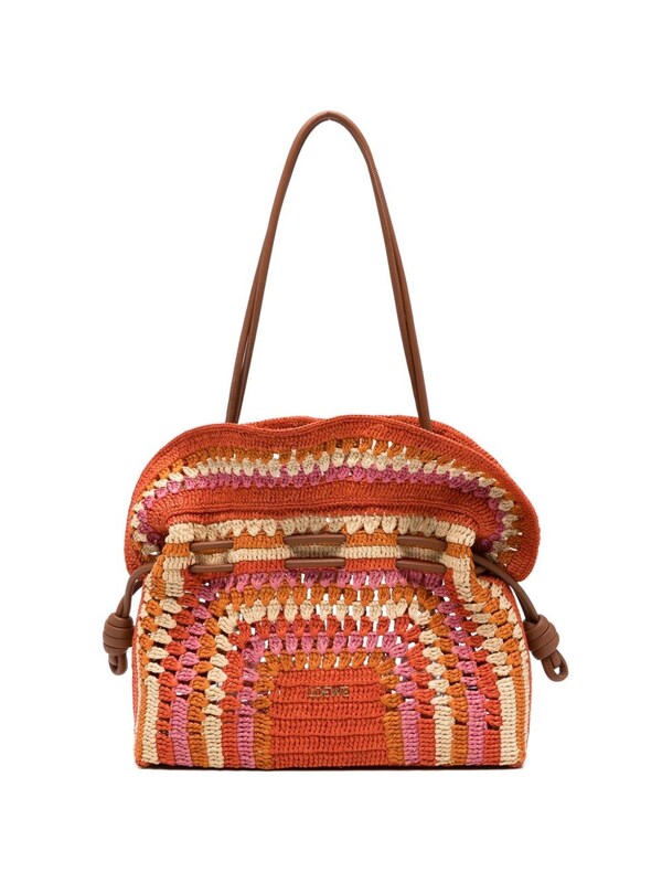  Loewe Paula's Ibiza Loewe Paula's Ibiza Flamenco Medium Rafia Clutch 