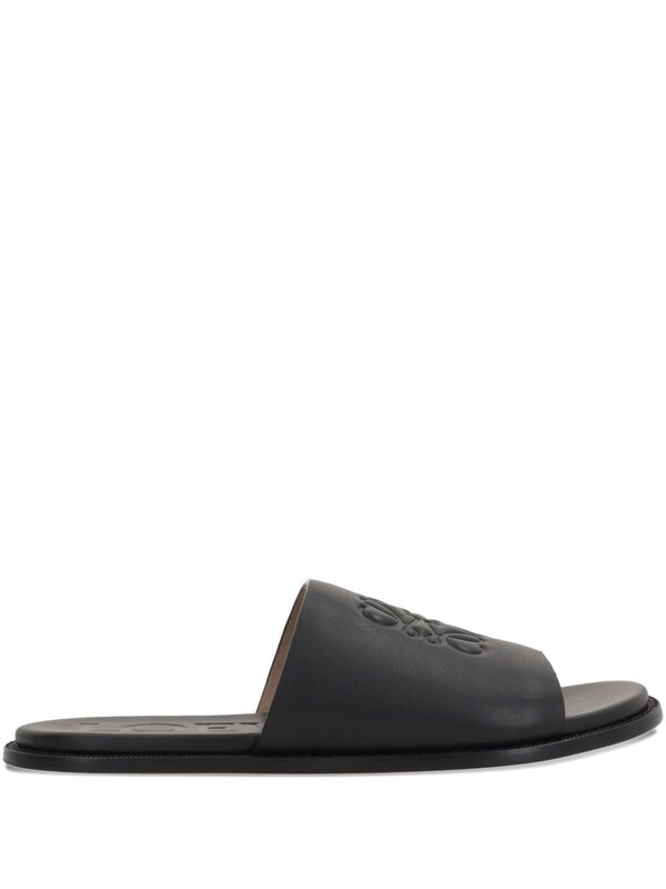  Loewe Paula's Ibiza Loewe Paula's Ibiza Flex Anagram Leather Slides 