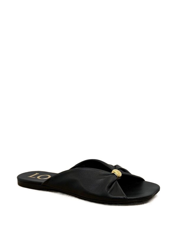  Loewe Paula's Ibiza Loewe Paula's Ibiza Pebble Leather Slide Sandals 