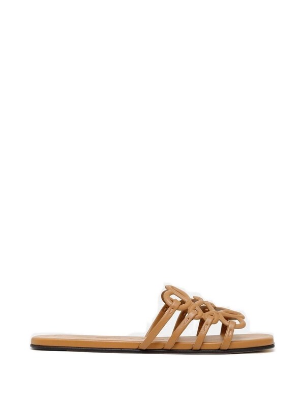  Loewe Paula's Ibiza Loewe Paula's Ibiza Petal Anagram Leather Sandals 