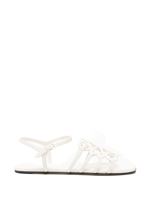  Loewe Paula's Ibiza Loewe Paula's Ibiza Petal Anagram Leather Sandals 