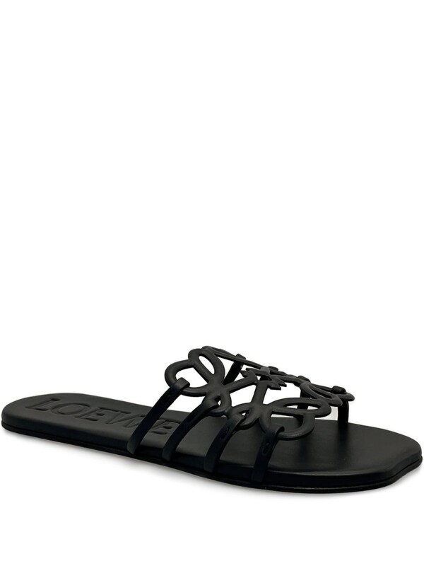  Loewe Paula's Ibiza Loewe Paula's Ibiza Petal Anagram Leather Sandals 