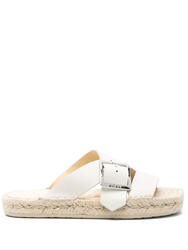  Loewe Paula's Ibiza Loewe Paula's Ibiza Petal Leather Sandals 