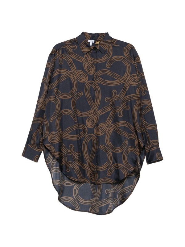  Loewe Paula's Ibiza Loewe Paula's Ibiza Printed Silk Shirt 