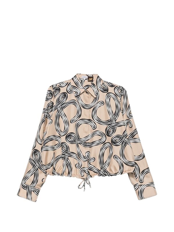  Loewe Paula's Ibiza Loewe Paula's Ibiza Printed Silk Shirt 