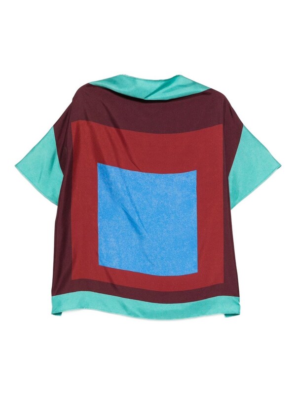  Loewe Loewe Printed Silk Top 